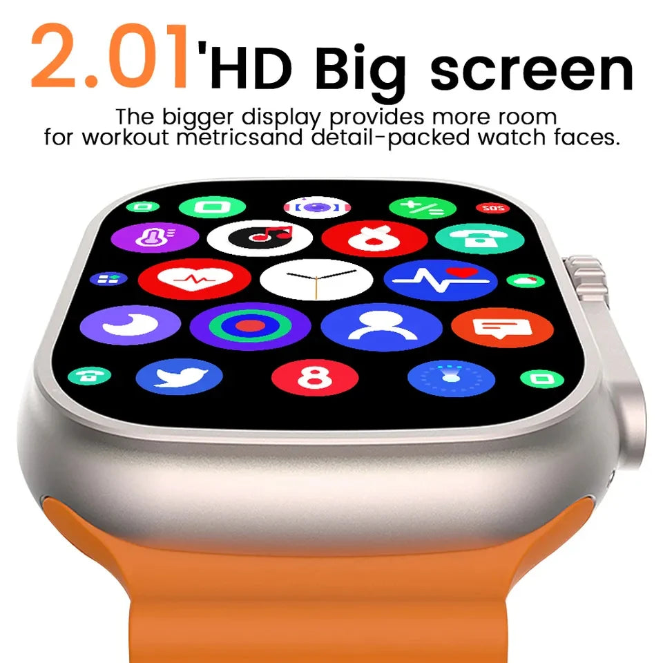 T800 Ultra 2 1.99″ HD IPS Display Smart Watch Series 9 Bluetooth Call Smartwatch
